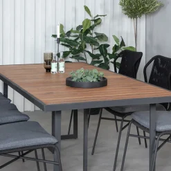 Matgrupp Venture Home King med 6 Julle Stapelbara Matstolar