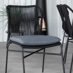Matgrupp Venture Home King med 6 Julle Stapelbara Matstolar