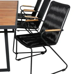 Matgrupp Venture Home King med 6 Billy Karmstolar