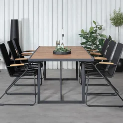 Matgrupp Venture Home King med 6 Billy Karmstolar