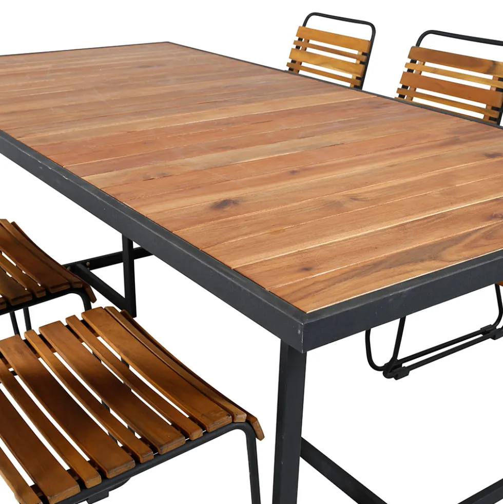 Matgrupp Venture Home King med 6 Billy Matstolar