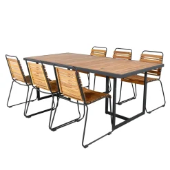 Matgrupp Venture Home King med 6 Billy Matstolar