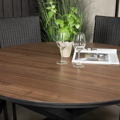 Matgrupp Venture Home Lea Ø 120 med 6 Asta Stolar