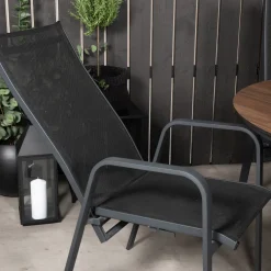 Matgrupp Venture Home Lea Ø 120 med 6 Copacabana Stolar