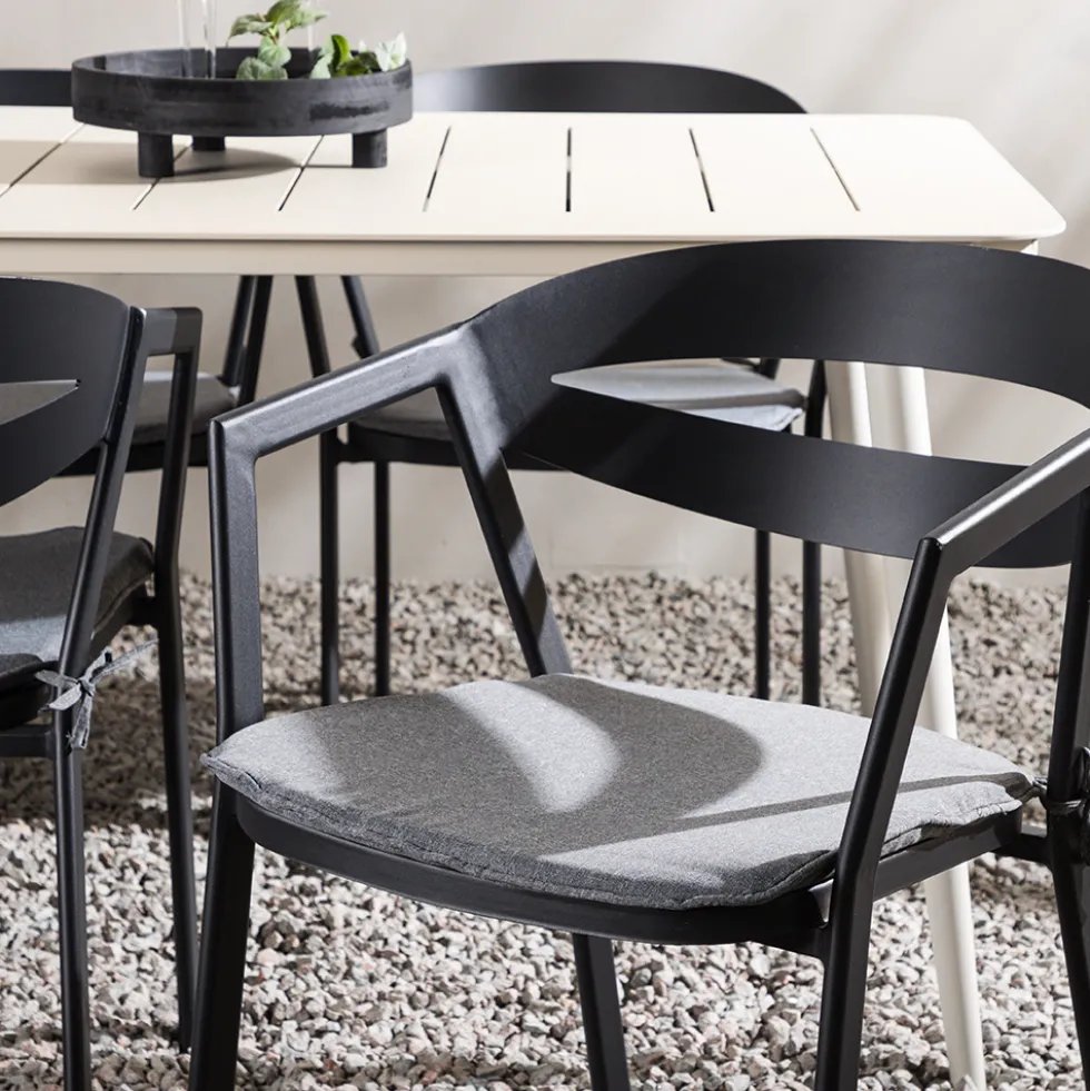 Matgrupp Venture Home Lina med 6 Slit Stolar