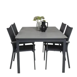 Matgrupp Venture Home Lova 160/240 med 4 Pincy Stolar
