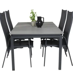 Matgrupp Venture Home Lova 160/240 med 4 Copacabana Stolar
