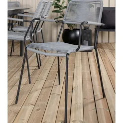 Matgrupp Venture Home Lova 224 med 8 Leon Matstolar