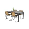 Matgrupp Venture Home Lova 160/240 med 4 Berfin Matstolar