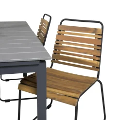 Matgrupp Venture Home Lova 160/240 med 4 Berfin Matstolar