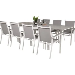 Matgrupp Venture Home Lova 160/240 med 8 Pincy Stolar