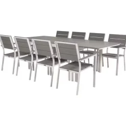 Matgrupp Venture Home Lova 160/240 med 8 Berfin Matstolar
