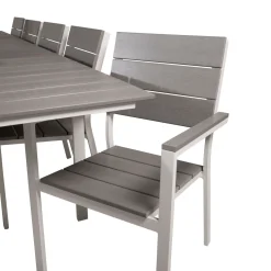 Matgrupp Venture Home Lova 224/324 med 10 Lova MatstolarVit/Grå
