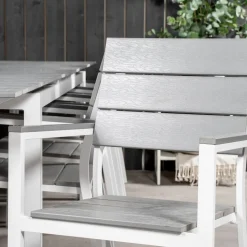 Matgrupp Venture Home Lova 224/324 med 10 Lova MatstolarVit/Grå