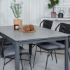 Matgrupp Venture Home Lova med 4 Jefferson Stapelbara Matstolar