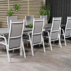 Matgrupp Venture Home Lova 224/324 med 8 Copacabana Stolar