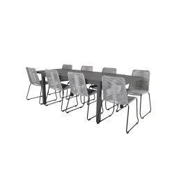 Matgrupp Venture Home Madrid 160/240 med 8 Leon Stolar