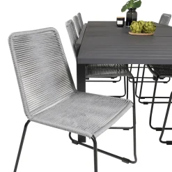 Matgrupp Venture Home Madrid 160/240 med 8 Leon Stolar