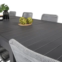 Matgrupp Venture Home Madrid 160/240 med 8 Leon Stolar