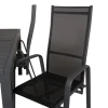 Matgrupp Venture Home Madrid 160/240 med 4 Copacabana Stolar