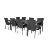 Matgrupp Venture Home Madrid 160/240 med 8 Asta Stolar
