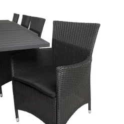 Matgrupp Venture Home Madrid 160/240 med 8 Kira Stolar