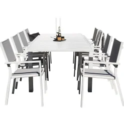 Matgrupp Venture Home Madrid 160/240 med 8 Copacabana Matstolar