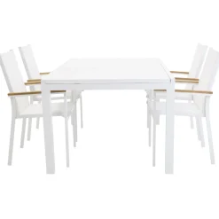 Matgrupp Venture Home Madrid 160/240 med 4 Tilly Stolar