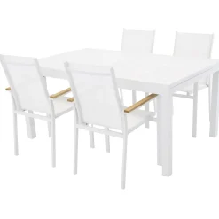 Matgrupp Venture Home Madrid 160/240 med 4 Tilly Stolar