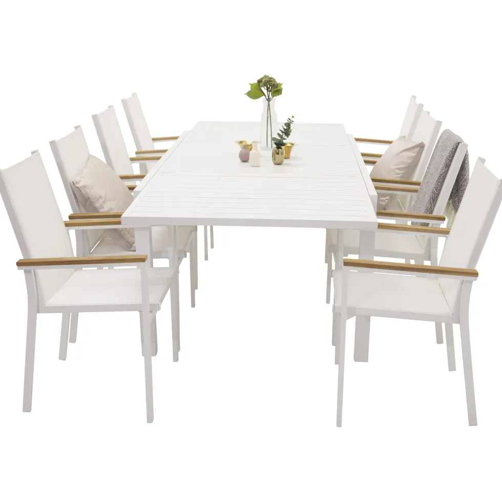 Matgrupp Venture Home Madrid 160/240 med 8 Tilly Stolar