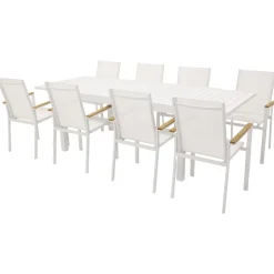 Matgrupp Venture Home Madrid 160/240 med 8 Tilly Stolar