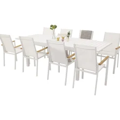 Matgrupp Venture Home Madrid 160/240 med 8 Tilly Stolar