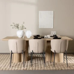 Matgrupp Venture Home Olivia 210 med 6 st Modesto Stolar
