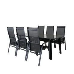Matgrupp Venture Home Olle med 6 Curz Matstolar