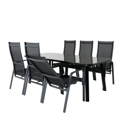 Matgrupp Venture Home Olle med 6 Curz Matstolar