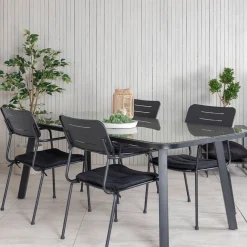 Matgrupp Venture Home Olle med 4 Nime Matstolar