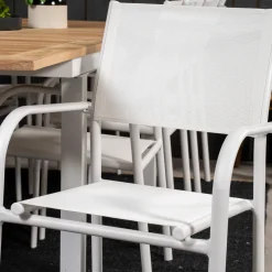 Matgrupp Venture Home Perla 160/240 med 8 Siri MatstolarBlanka Ben
