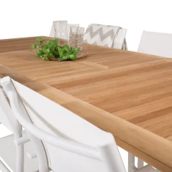 Matgrupp Venture Home Perla 160/240 med 8 Siri MatstolarBlanka Ben