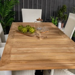Matgrupp Venture Home Perla 152/210 med 6 Pishi MatstolarBlanka Ben