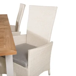 Matgrupp Venture Home Perla 152/210 med 6 Pishi MatstolarBlanka Ben