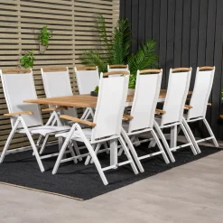 Matgrupp Venture Home Perla 160/240 med 8 Stolar
