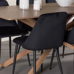 Matgrupp Venture Home Piazza 180 med 6 st Night Stolar