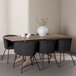 Matgrupp Venture Home Piazza 180 med 6 st Berit Stolar