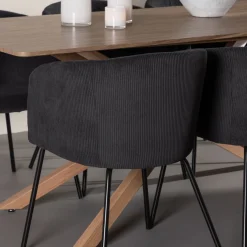 Matgrupp Venture Home Piazza 180 med 6 st Berit Stolar