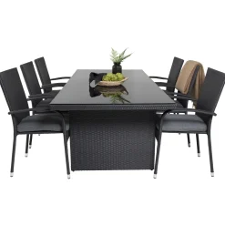 Matgrupp Venture Home Pishi 200 med 6 Asta Stolar