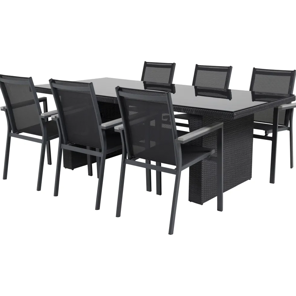 Matgrupp Venture Home Pishi 200 med 6 Pincy Stolar