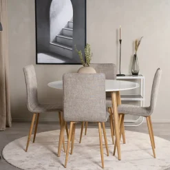 Matgrupp Venture Home Plaza med 4st Windu Stolar