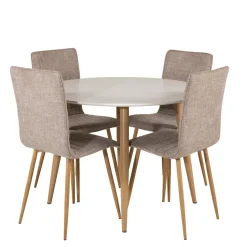 Matgrupp Venture Home Plaza med 4st Windu Stolar