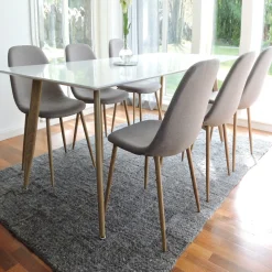 Matgrupp Venture Home Polar med 6st Stolar