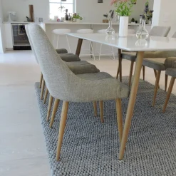 Matgrupp Venture Home Polar med 6st Plaza Stolar